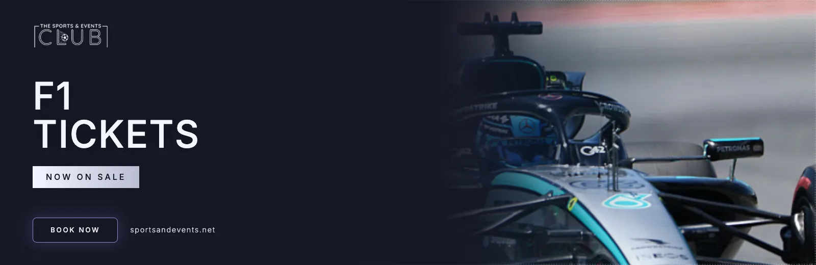 Formula 1 tickets on sale