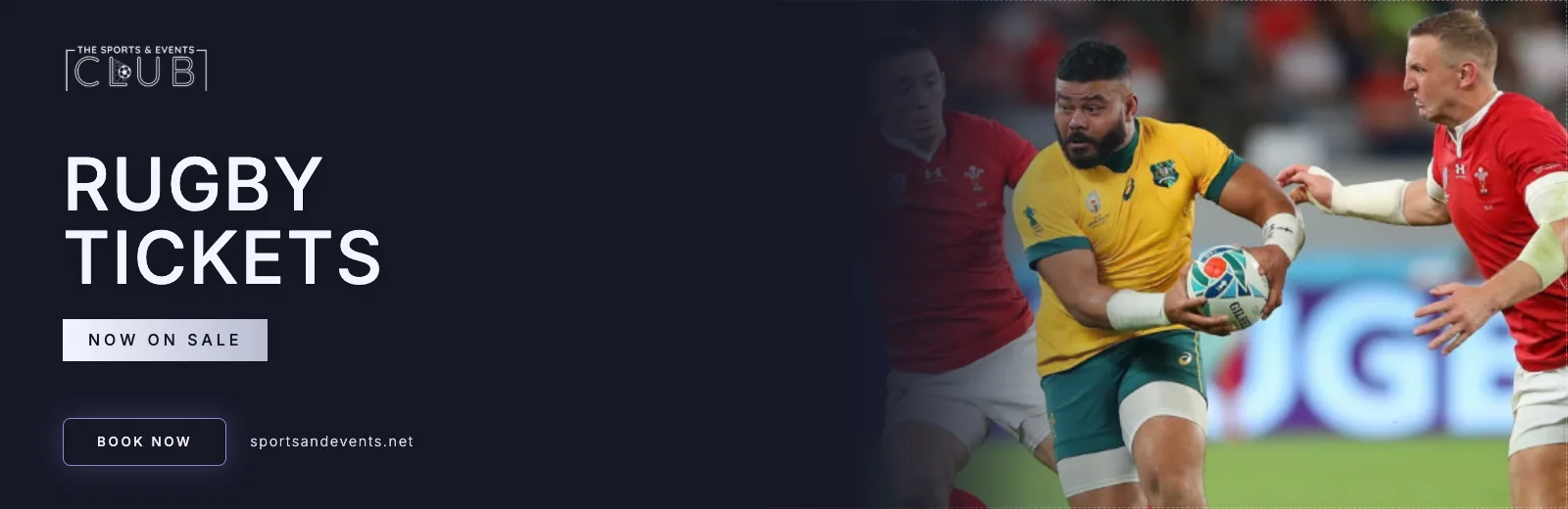 Rugby tickets on sale